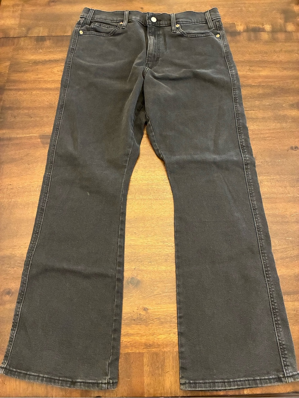 Signature By Levi Strauss Heritage High-Rise Kick Boot Jeans 10 W30 Black